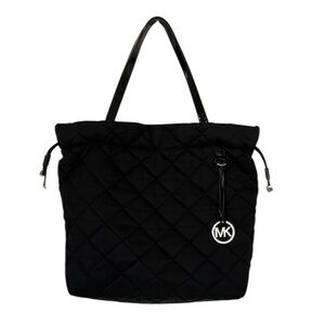 Michael Kors Black Quilted Nylon Tote. Like New!
